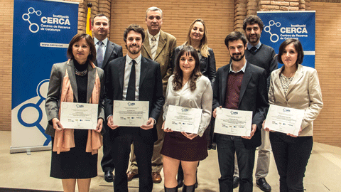 La institución CERCA premia a tres tesis de la UAB con los Premios Pioner 2015