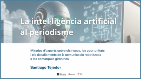 Cartel la intel·ligència artificial al periodisme