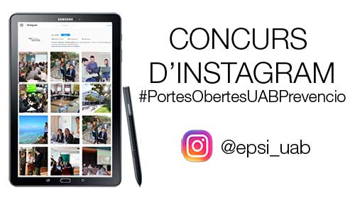 Concurs instragram Jornada de Portes Obertes