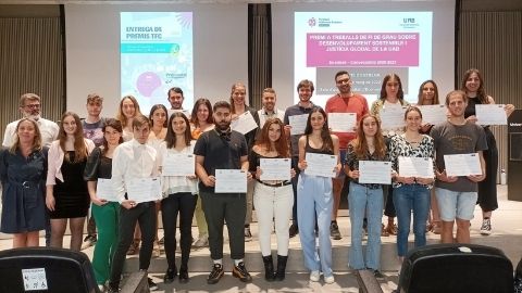 Guanyadors Premis TFG Justícia Global 2022