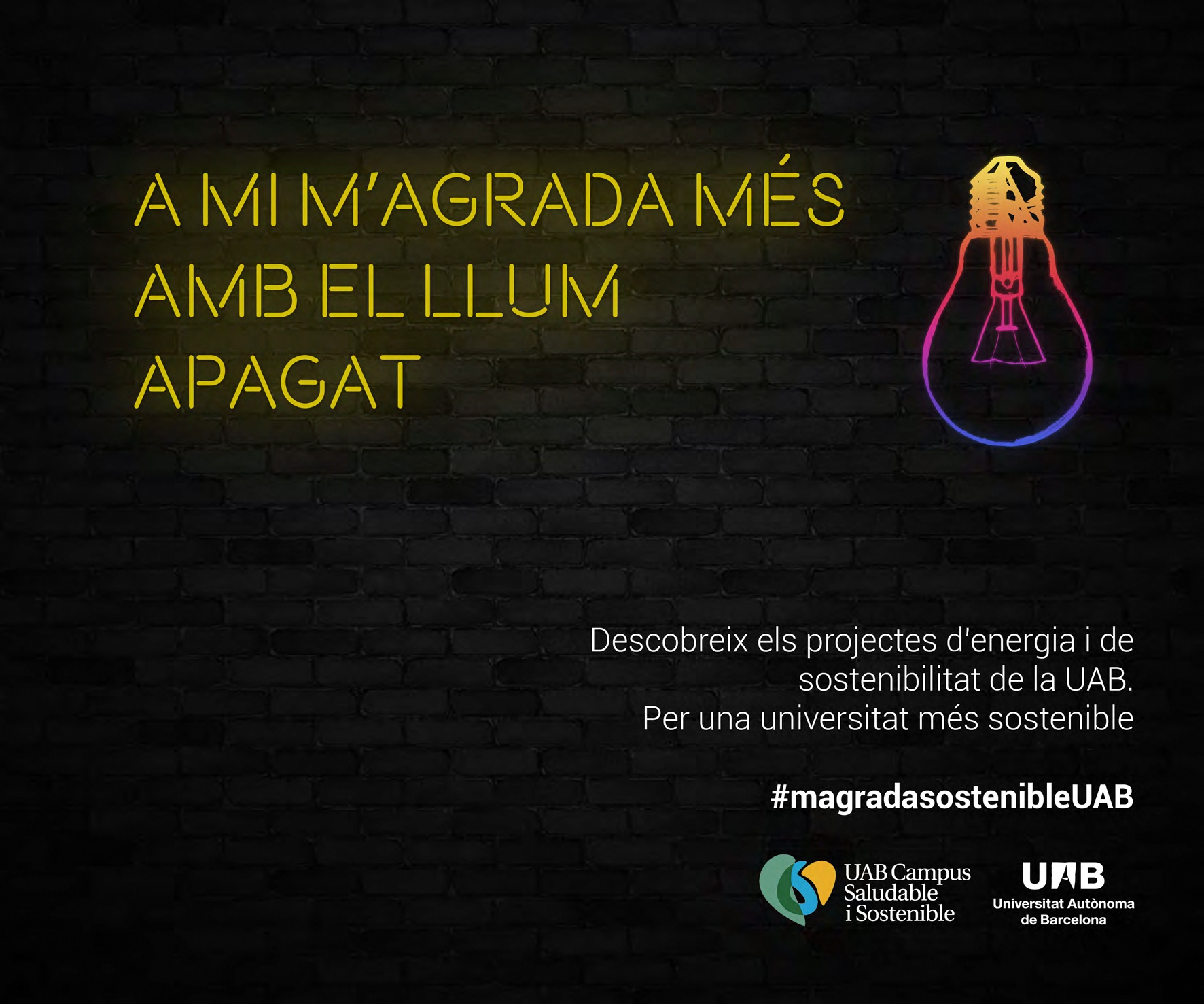 A mi m'agrada més amb el llum apagat