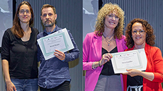 Premiats vinculats amb Arxivística i Gestió de Documents del Premi CIEU 2023 a la persona