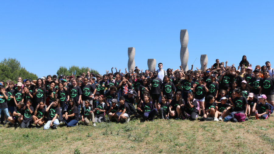 foto grupal de estudiantes del Croma