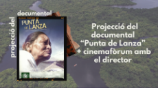 Portada del documental A punta de Lanza sobre la deforestació amazònica