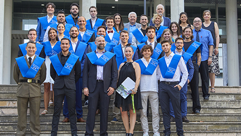 Graduats i Graduades de la promoció 2016-2020 de l'EPSI