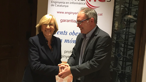 Distinció del COEINF per a Ana Ripoll