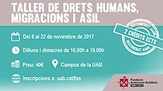 Taller: Drets humans, migracions i asil