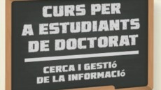 Curs per a Estudiants de Doctorat