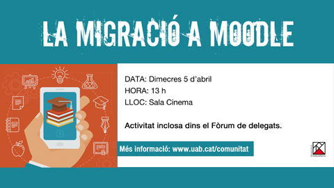 Fòrum de Delegats: formació sobre la migració del campus virtual al moodle
