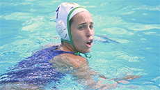 Clara Espar, waterpolista i estudiant de l'Escola