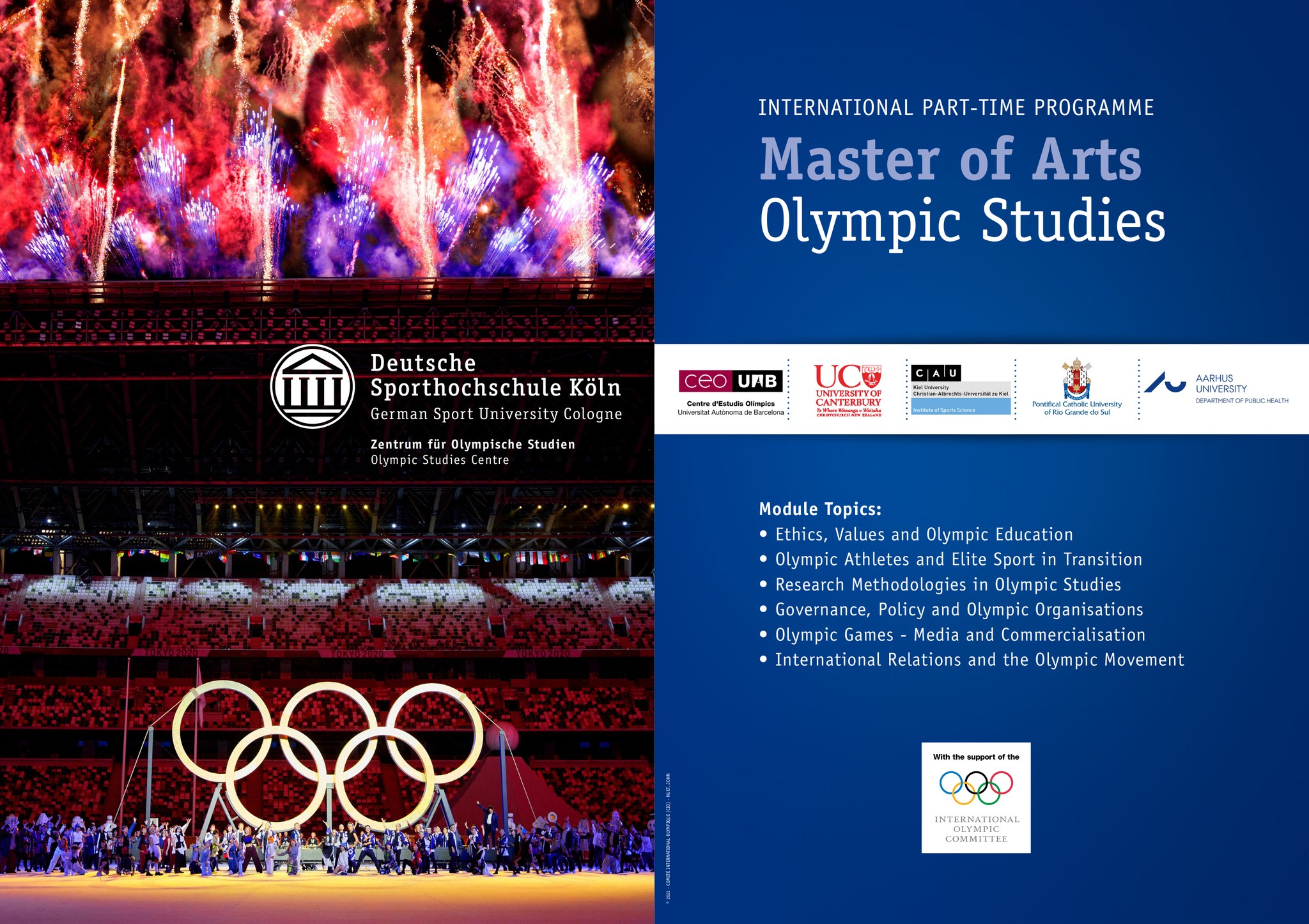 Master of Arts in Olympic Studies