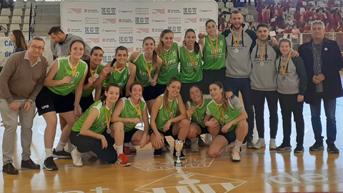 Equip femení bàsquet