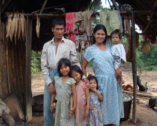 Una família Tsimane'. 