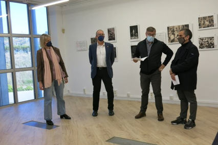 Imatge de la degana en una exposició