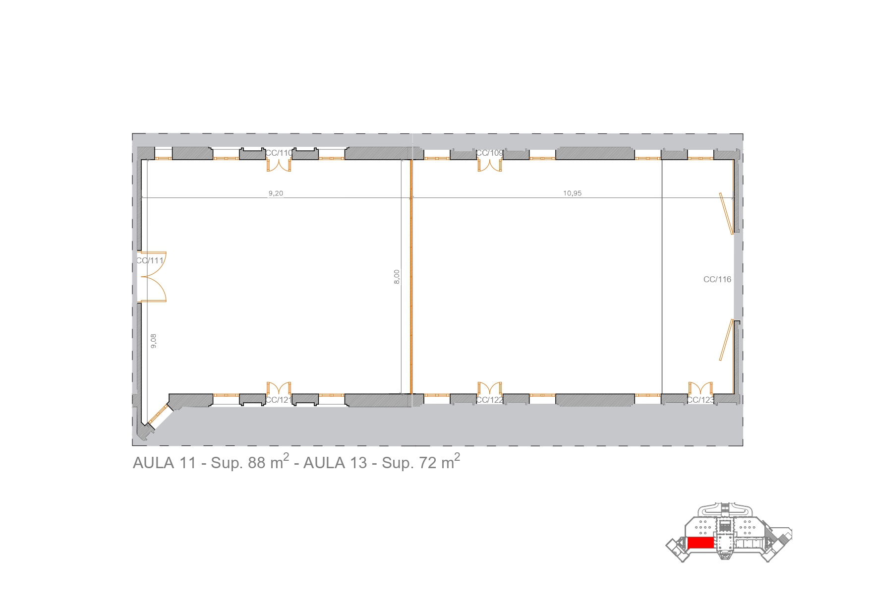 Plànol aula 11.13