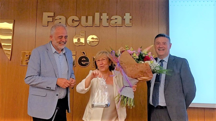 Acte de reconeixement a la trajectòria acadèmica d'Ana Ripoll