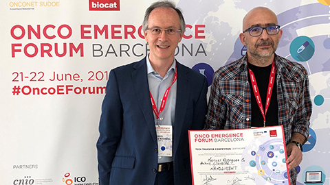 Nanoligent obté el primer premi de la competició de transferència de tecnología de l'ONCO Emergence 