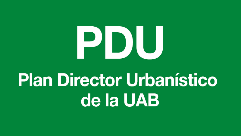 Plan Director Urbanístico de la UAB