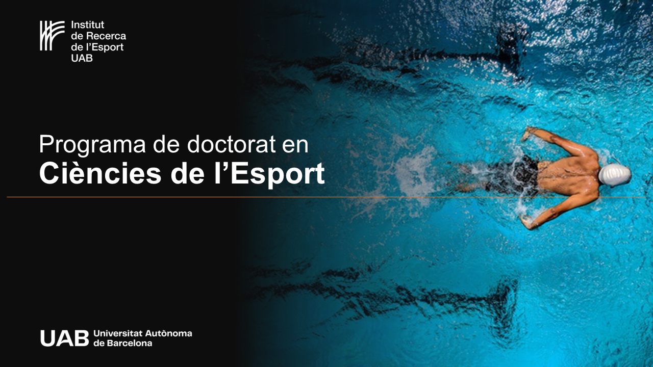 Programa de doctorat en Ciències de l'Esport