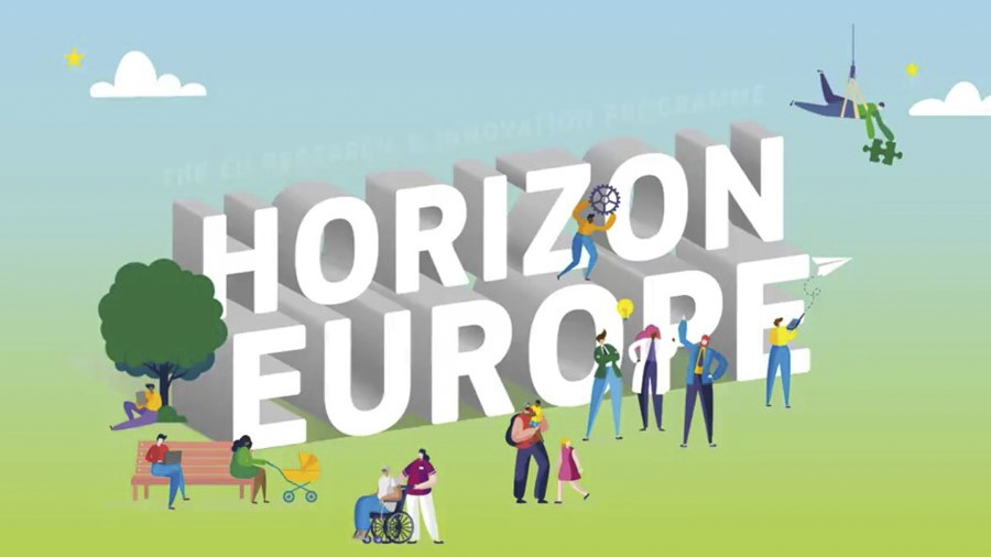 Il·lustració del programa Horizon Europe