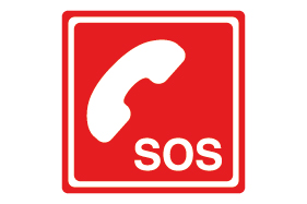 SOS llamada emergencia