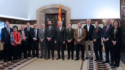 Les universitats i el Parlament signen un nou conveni de col·laboració