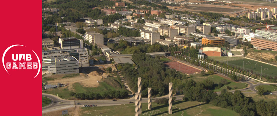Imatge aèria del campus UAB