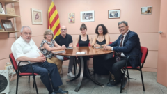 Membres de FSIE i FATEC reunits