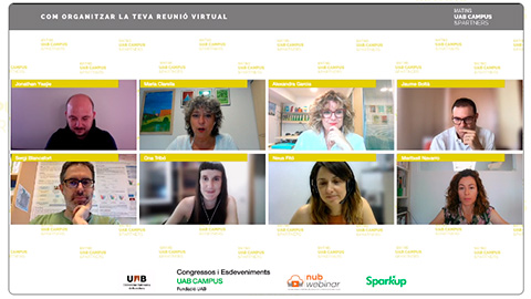 Matins UAB Campus, captura durat la sessió