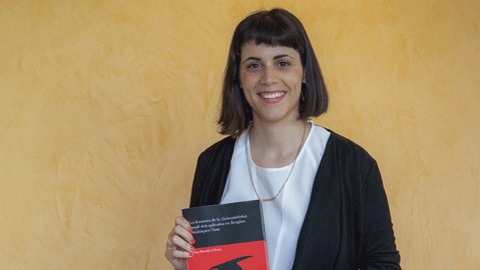 Anna Pineda a la Setmana de la Recerca