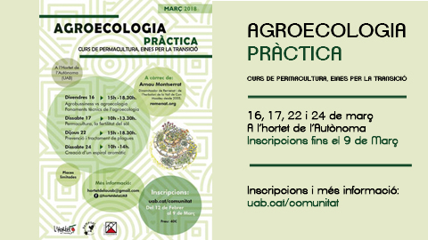 Taller de permacultura i agroecologia