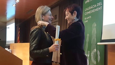 La UAB investeix com a doctora 'honoris causa' a Lisa Randall