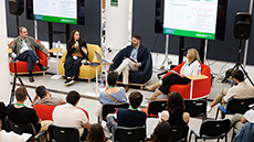 Un moment del debat del Think Tank