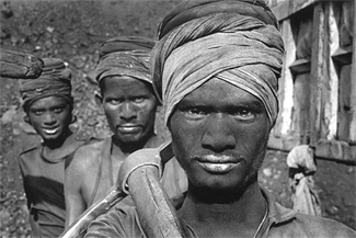 Miners de Bihar fotografiats per Sebastião Salgado