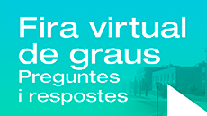 Fira virtual de graus UAB: preguntes i respostes