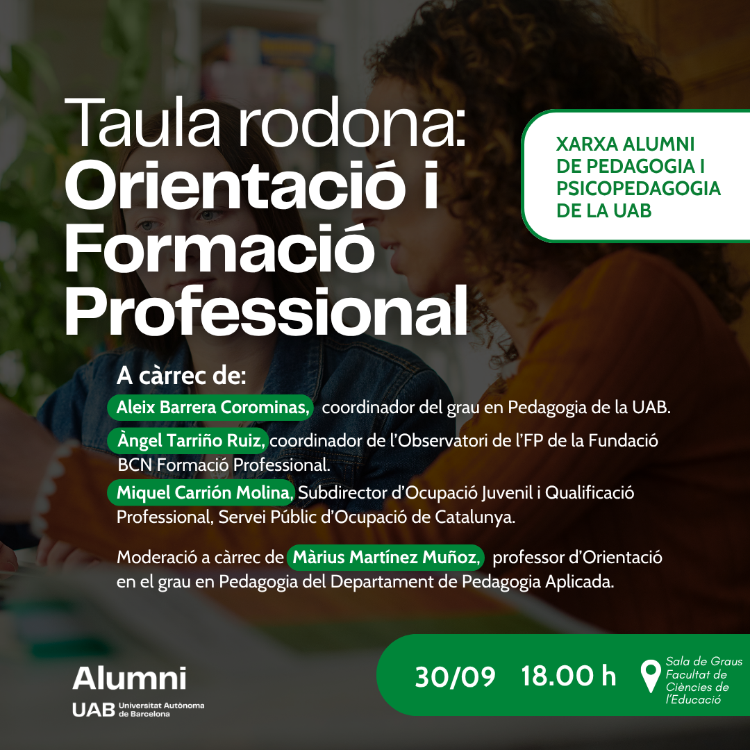 Taula rodona pedagogia