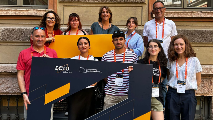 Delegació de la UAB al Fòrum de Trento 