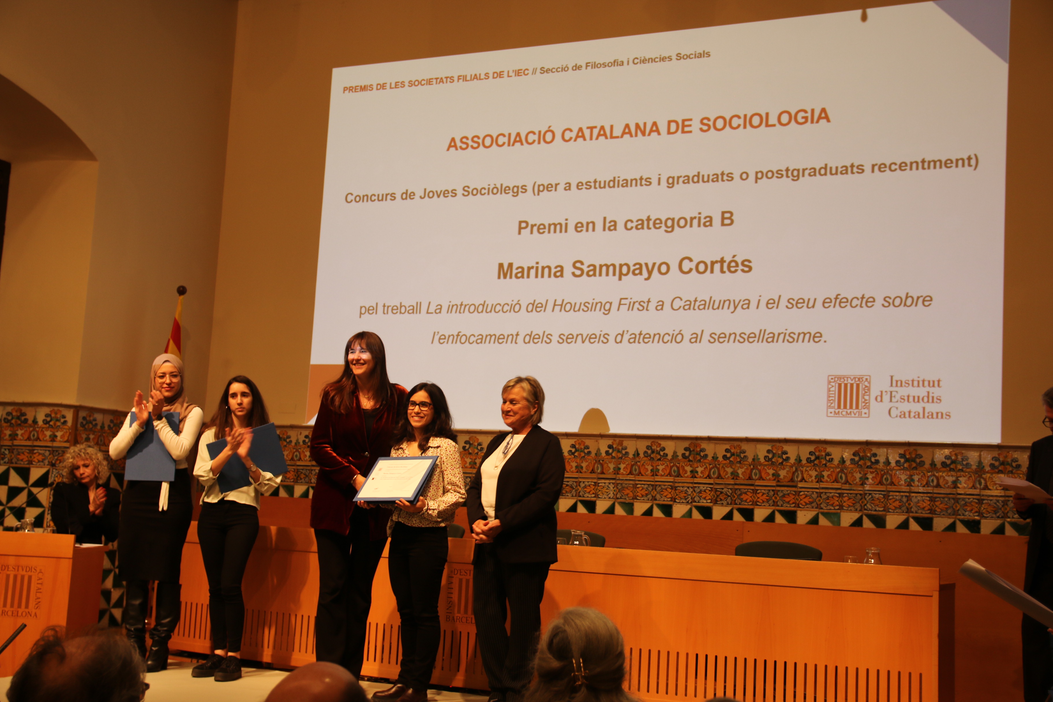 Marina Sampayo i premi sociòlegs