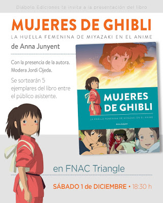 Anna Junyent publica “Mujeres de Ghibli: La huella femenina de Miyazaki en el anime