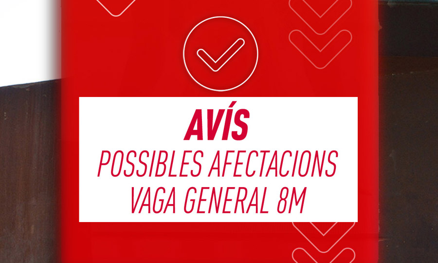 avís afectacions 8m