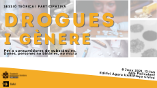 Cartell amb les ponents Florencia Manns i Sara Carbonell