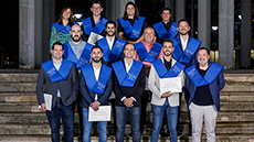 Graduats i graduades de les promocions 2020-22 del Grau online EPSI