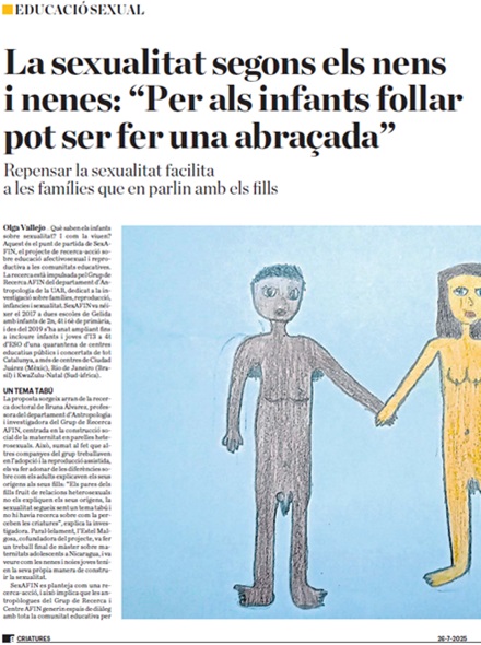La sexualitat segons els nens i nenes