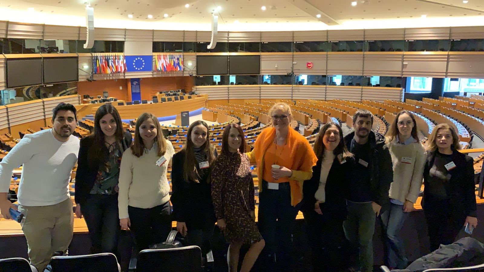 Alumnas y docentes del MUIC en la Unión Europea