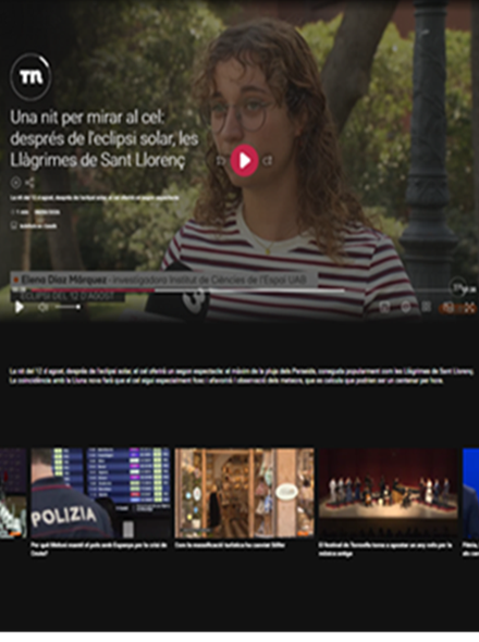 Reportatge de TV3 eclipsi