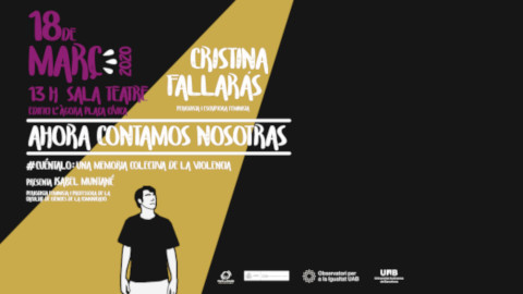 Conferència Cristina Fallarás