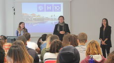 Xerrada de pràctiques de la cadena H10 Hotels