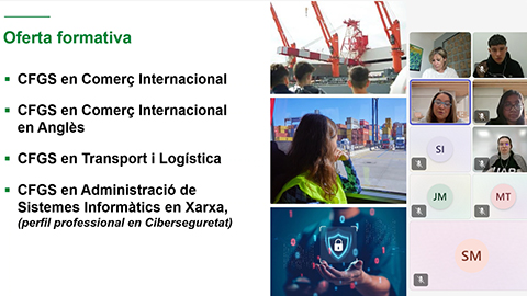 Sessió informativa online sobre CFGS FUAB