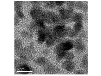 Imatge del microscopi electrònic de nanoparticules 