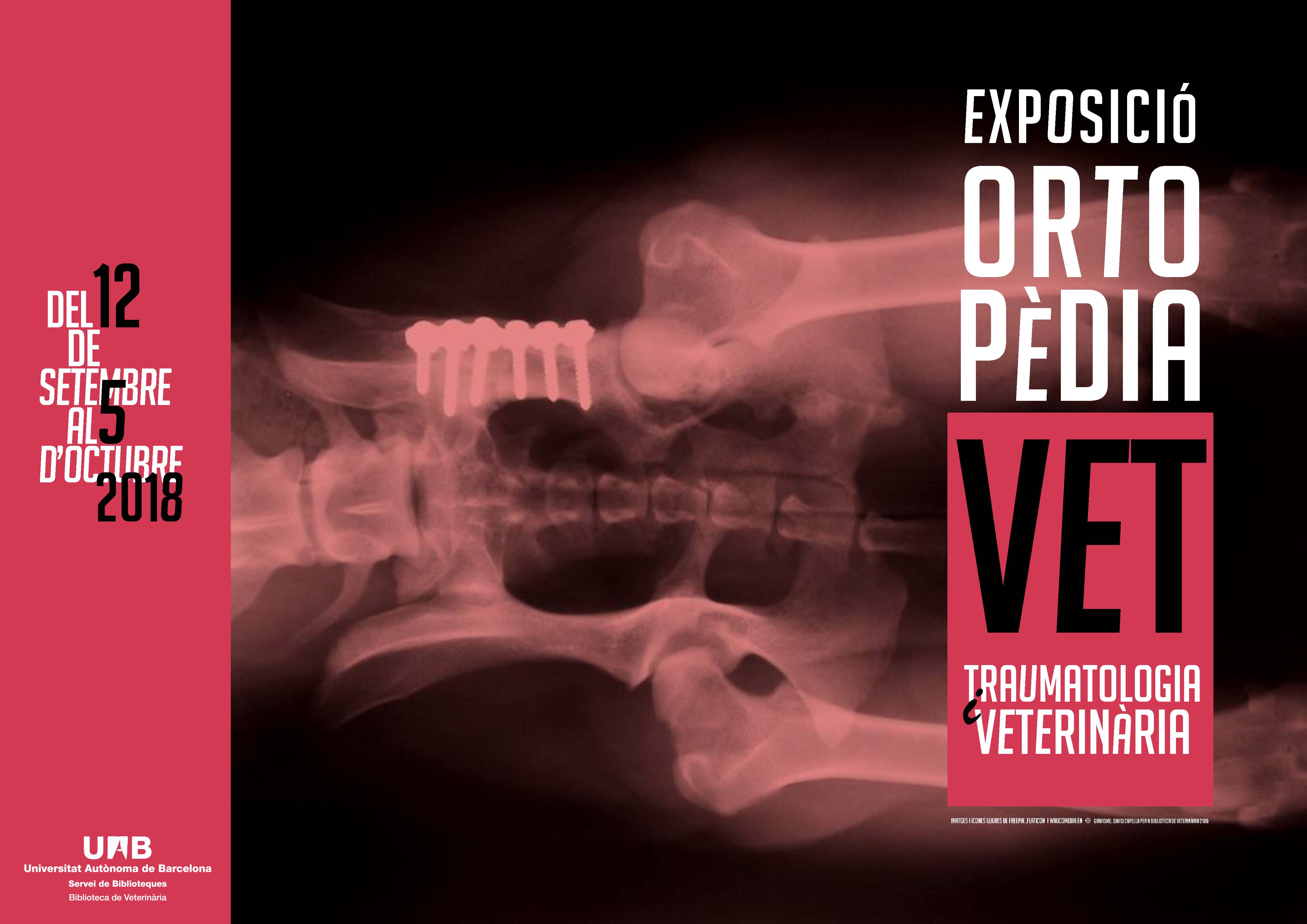 Exposició Ortopèdia i traumatologia veterinària 2018
